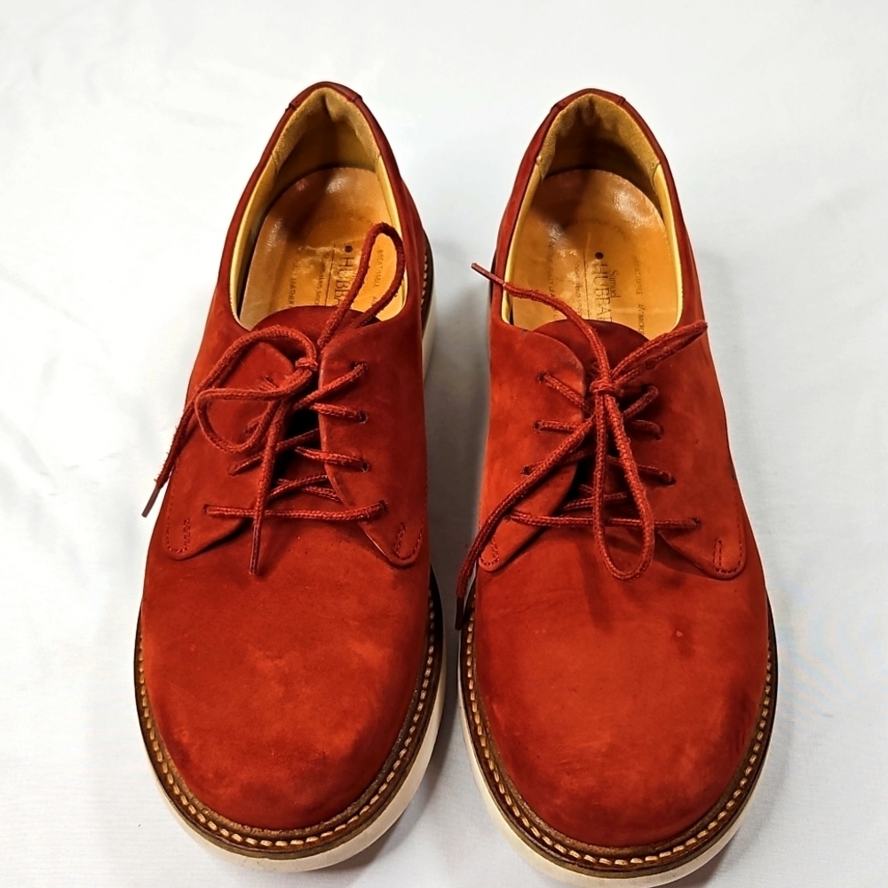 Samuel Hubbard Burnt Orange Womens Loafers Size 8 - Picture 2 of 9